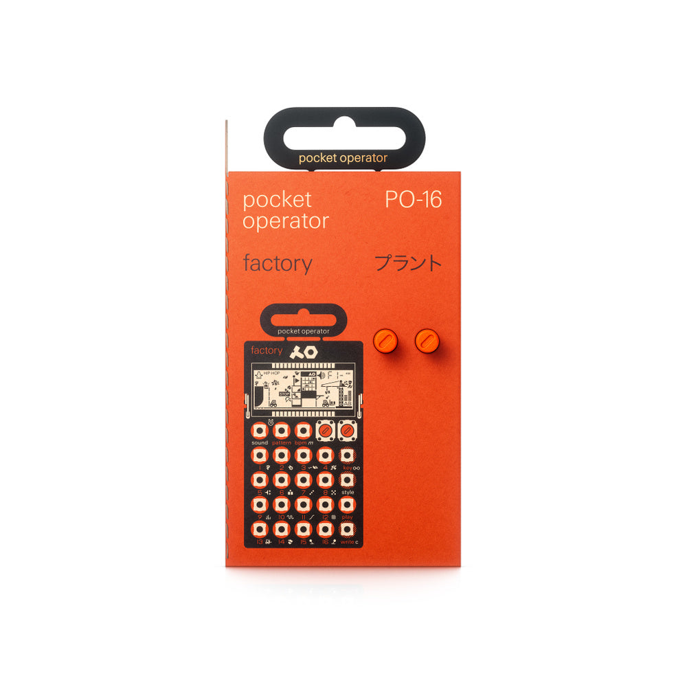 teenage engineering PO-16 factory