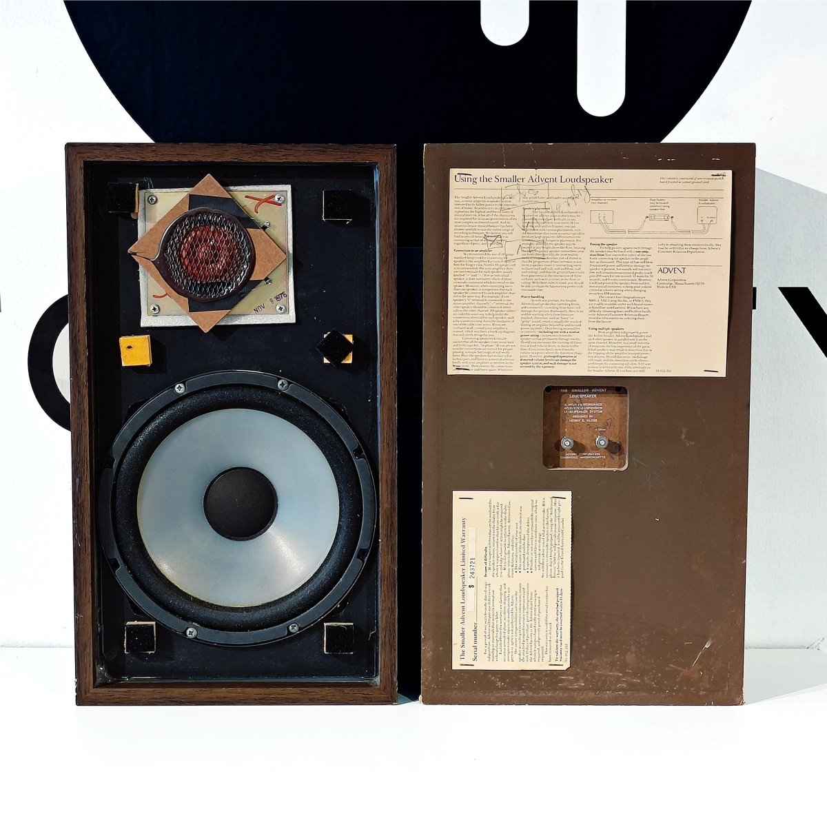 Advent The Smaller Advent Loudspeaker (OSA) Utility Speakers - Tonality Records