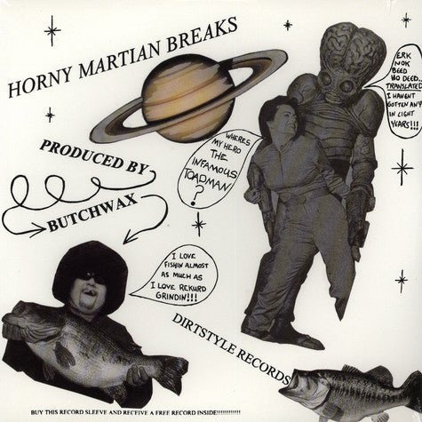 Butchwax - Horny Martian Breaks [Used Vinyl] - Tonality Records