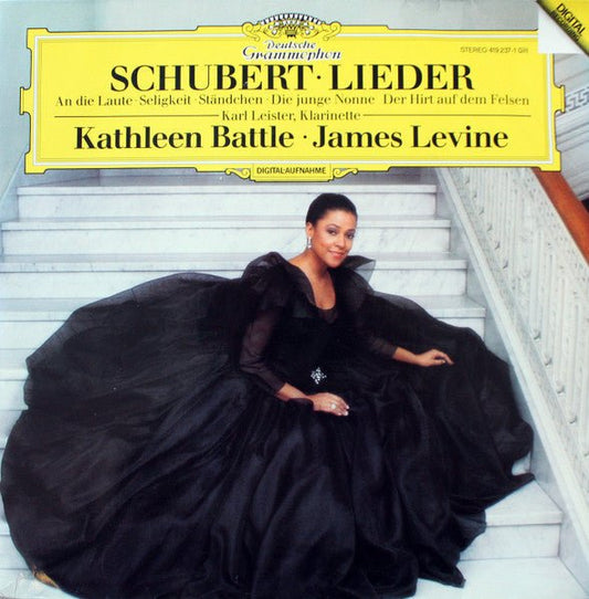 Kathleen Battle & James Levine - Franz Schubert · Lieder [Used Vinyl] - Tonality Records