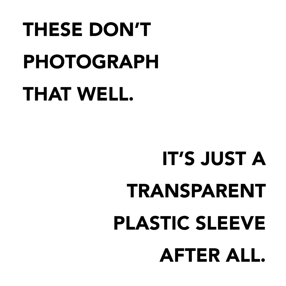 Outer Sleeves - Tonality Records