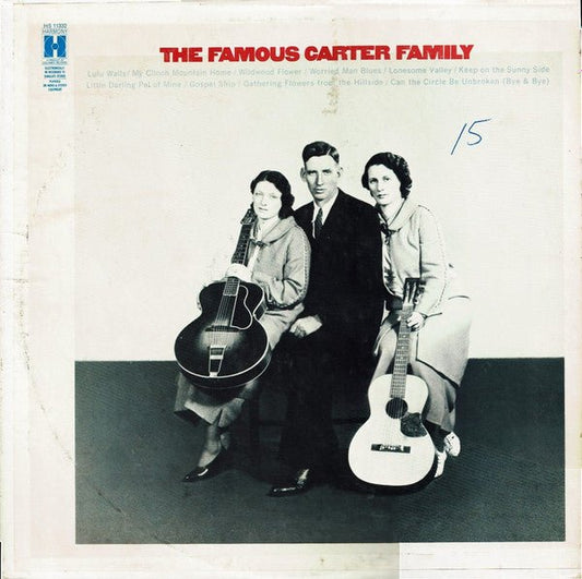 The Carter Family - The Famous Carter Family [Used Vinyl] - Tonality Records