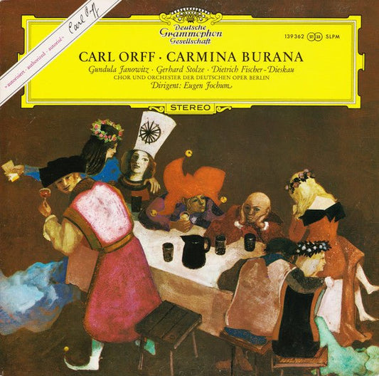 The Orchestra of The Deutsche Oper Berlin, The - Carl Orff · Carmina Burana [Used Vinyl] - Tonality Records
