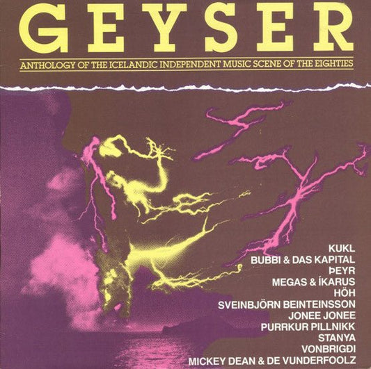 Various Artists - Geyser • Anthology Of The Icelandic Independent Music Scene Of The 80s [Used Vinyl] - Tonality Records