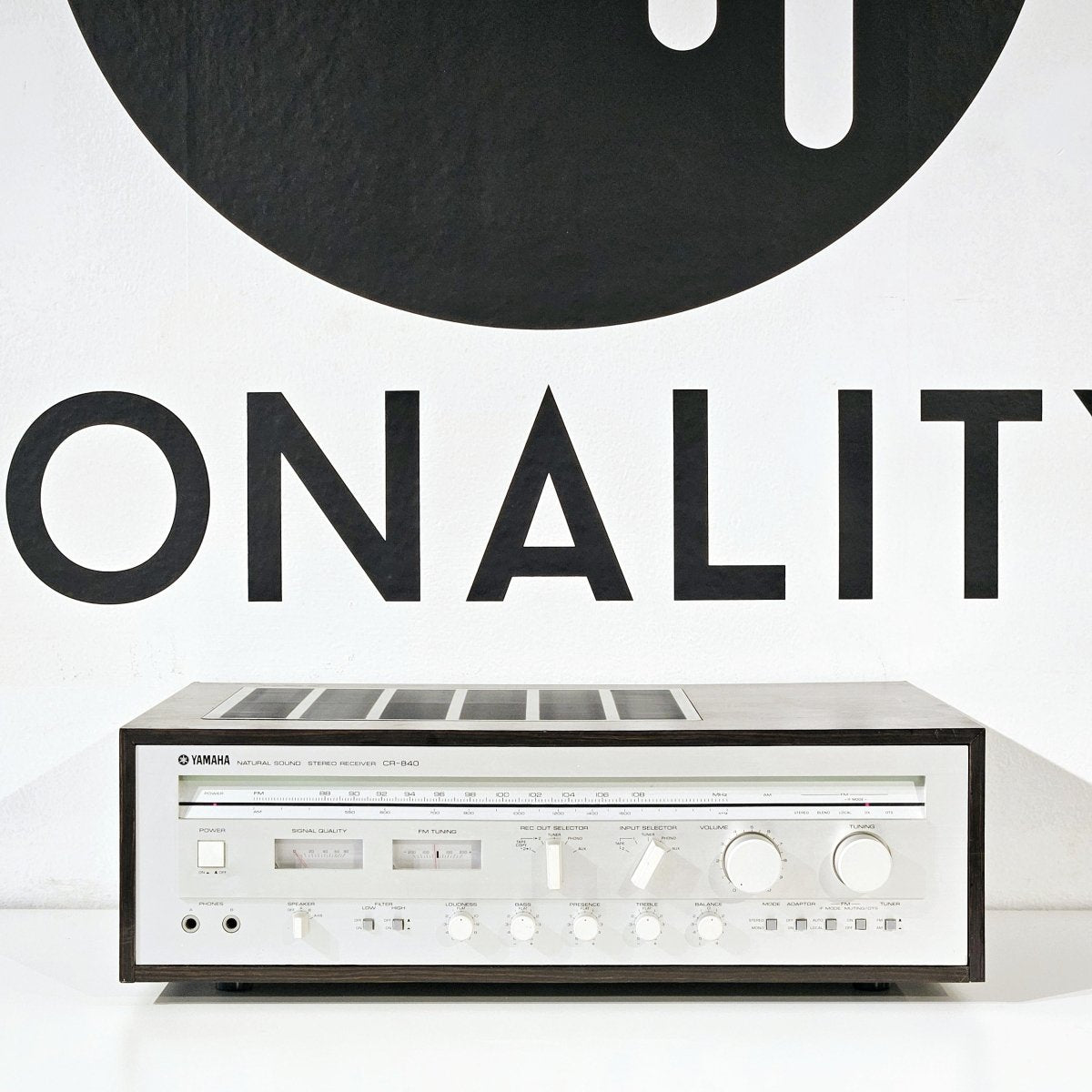 Yamaha CR - 840 Receiver - Tonality Records