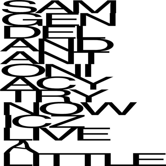 Sam Gendel & Antonia Cytrynow - Live A Little [New Vinyl] - Tonality Records