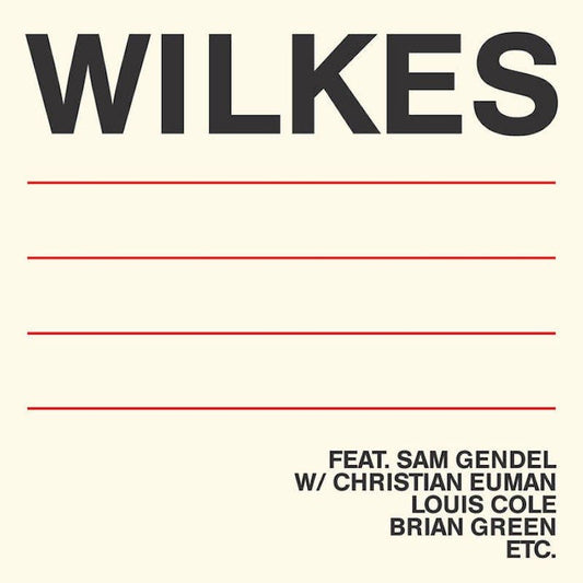 Sam Wilkes - WILKES [New Vinyl] - Tonality Records