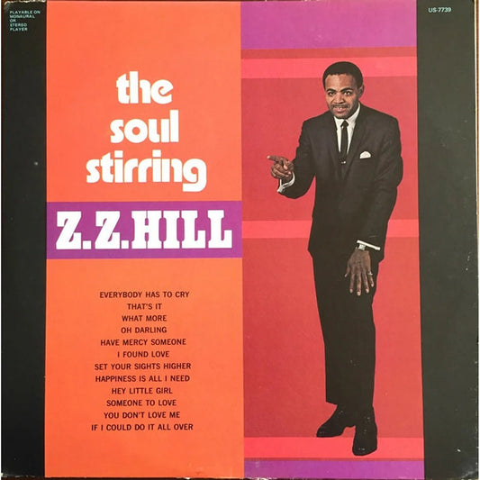 Z.Z. Hill - The Soul Stirring Z.Z. Hill [Used Vinyl] - Tonality Records
