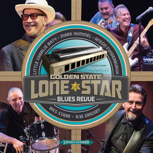 Mark Hummel, Little Charlie Baty, Anson Funderburgh, Wes Starr, R. W. Grigsby - Golden State Lone Star Blues Revue [Used Vinyl]