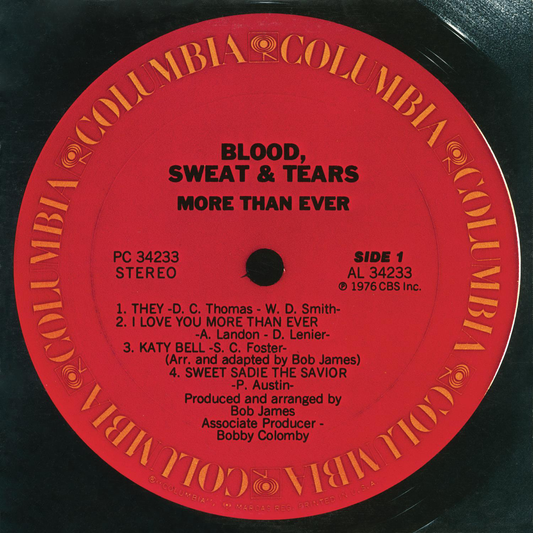 Blood, Sweat & Tears - More Than Ever [Used Vinyl]