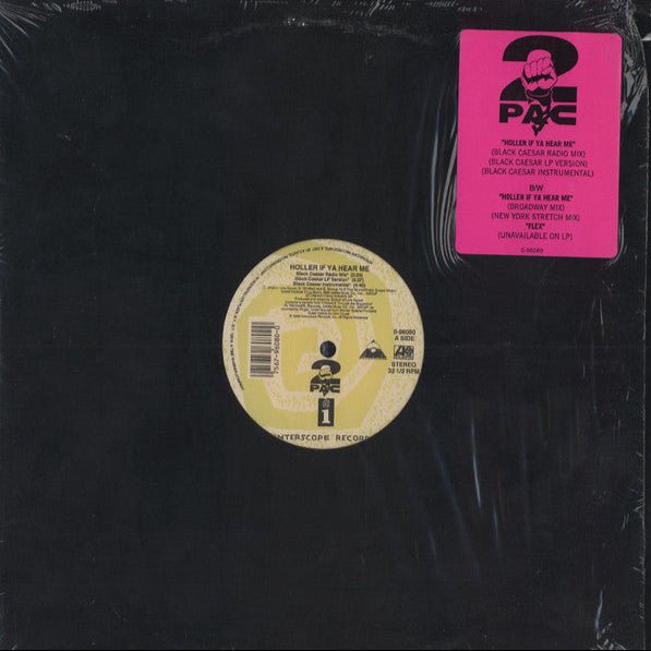 2Pac - Holler if Ya Hear Me [Used Vinyl] - Tonality Records