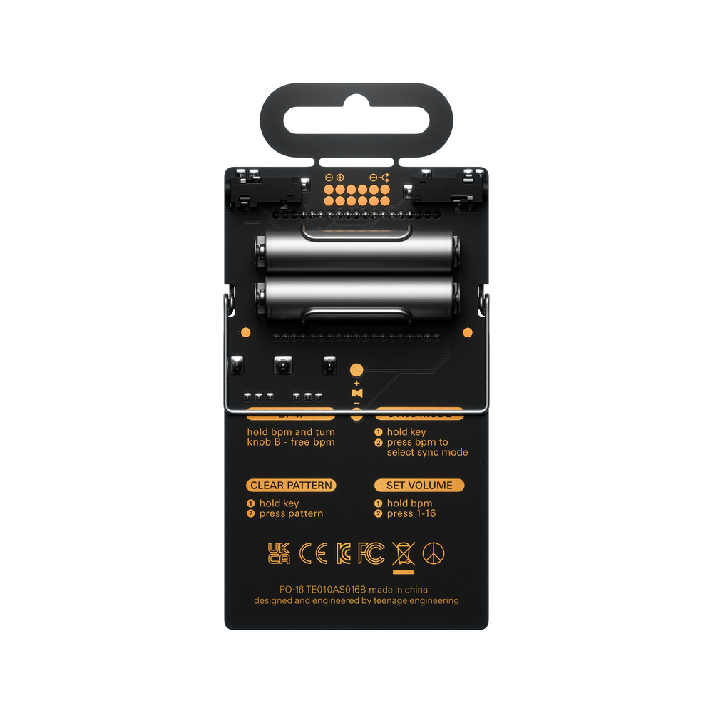 teenage engineering PO-16 factory