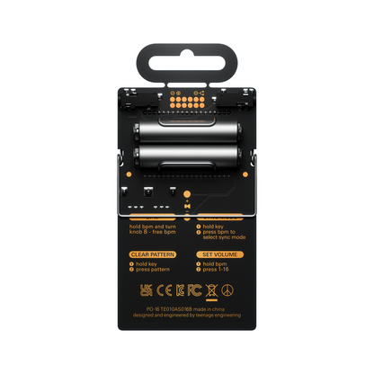 teenage engineering PO-16 factory