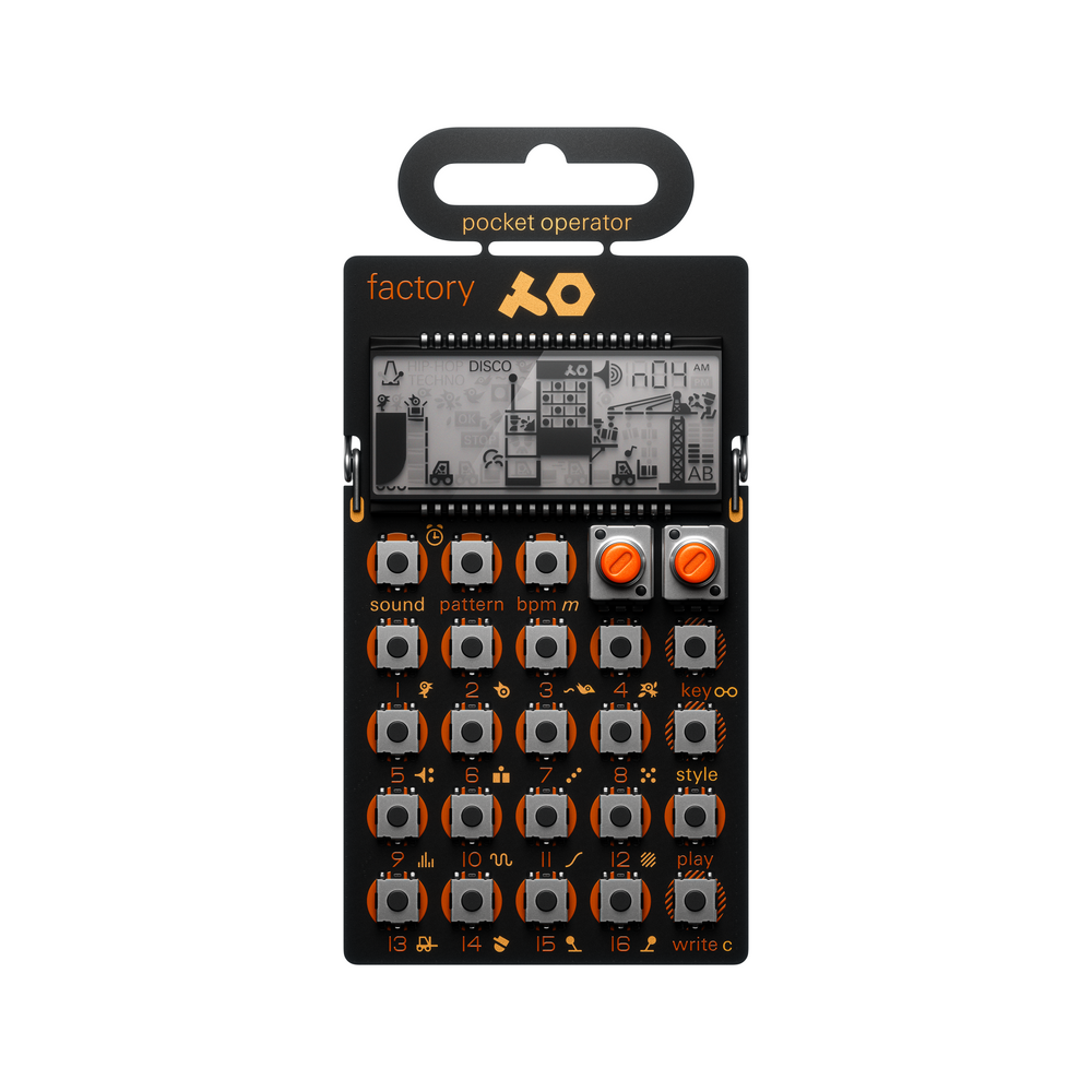 teenage engineering PO-16 factory