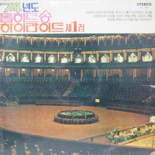 Various Artists - 1974 Top Hit Song Highlights Vol. 1 [Used Vinyl]
