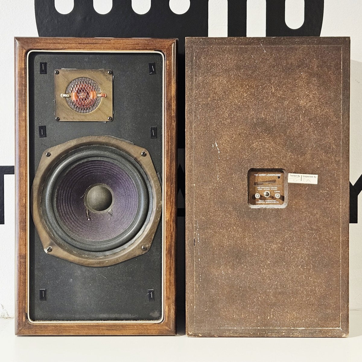 Advent "The Advent Loudspeaker" (NLA) Bullnose Speakers - Tonality Records