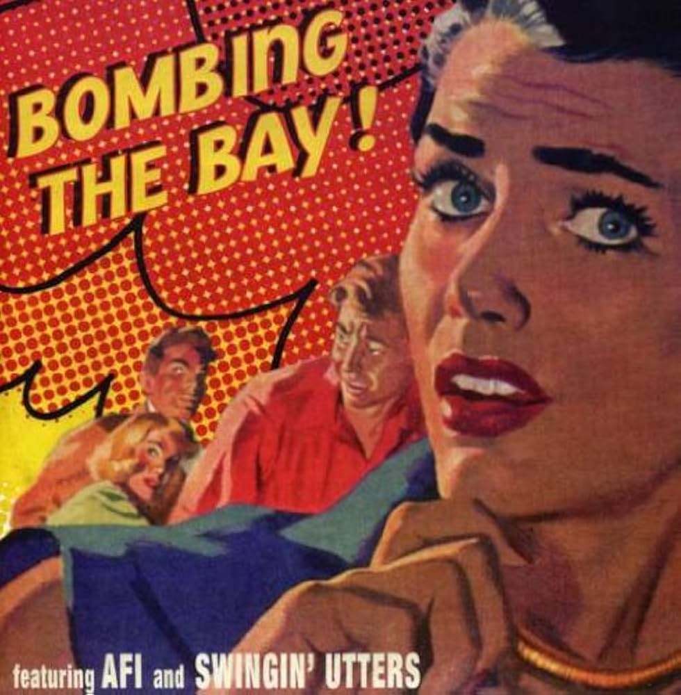 AFI / Swingin' Utters - Bombing The Bay! [Used Vinyl] - Tonality Records