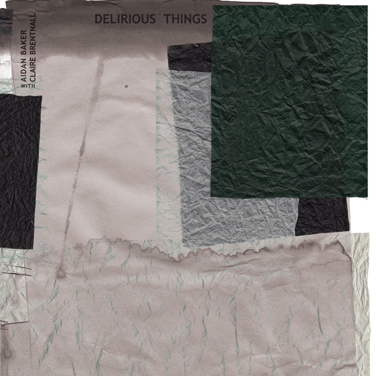 Aidan Baker with Claire Brentnall - Delirious Things [Used Vinyl] - Tonality Records