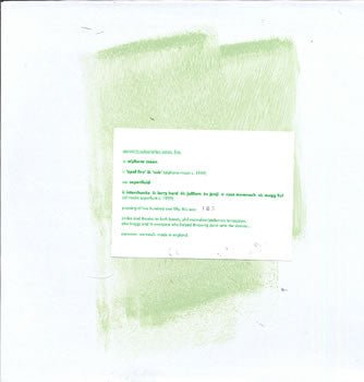 Alphane Moon & Superfluid - Earworm Subscription Series. Five. [Used Vinyl] - Tonality Records