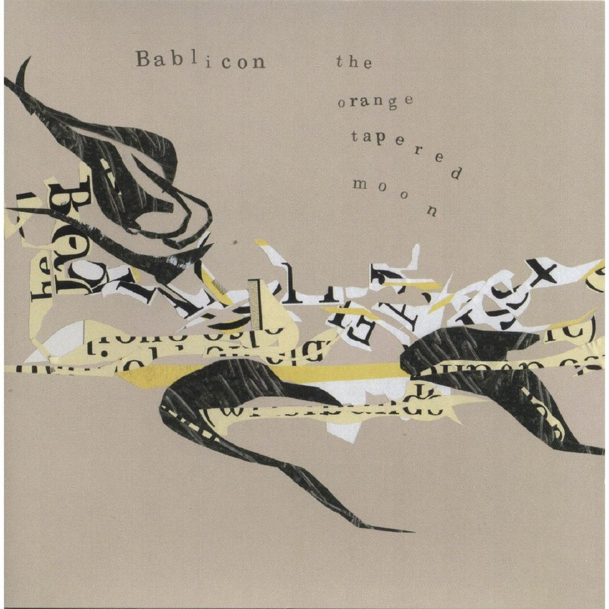 Bablicon - The Orange Tapered Moon [Used Vinyl] - Tonality Records