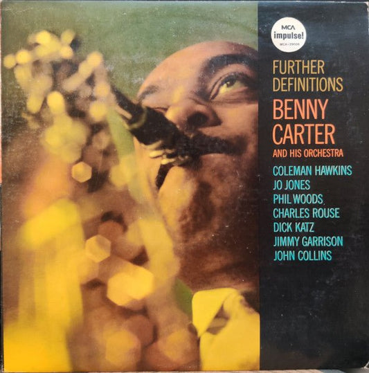 Benny Carter And His Orchestra - Further Definitions [Used Vinyl] - Tonality Records