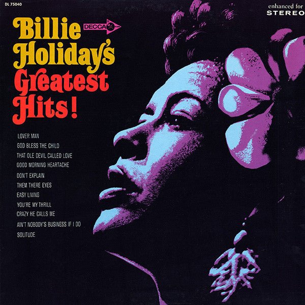 Billie Holiday - Billie Holiday's Greatest Hits! [Used Vinyl] - Tonality Records