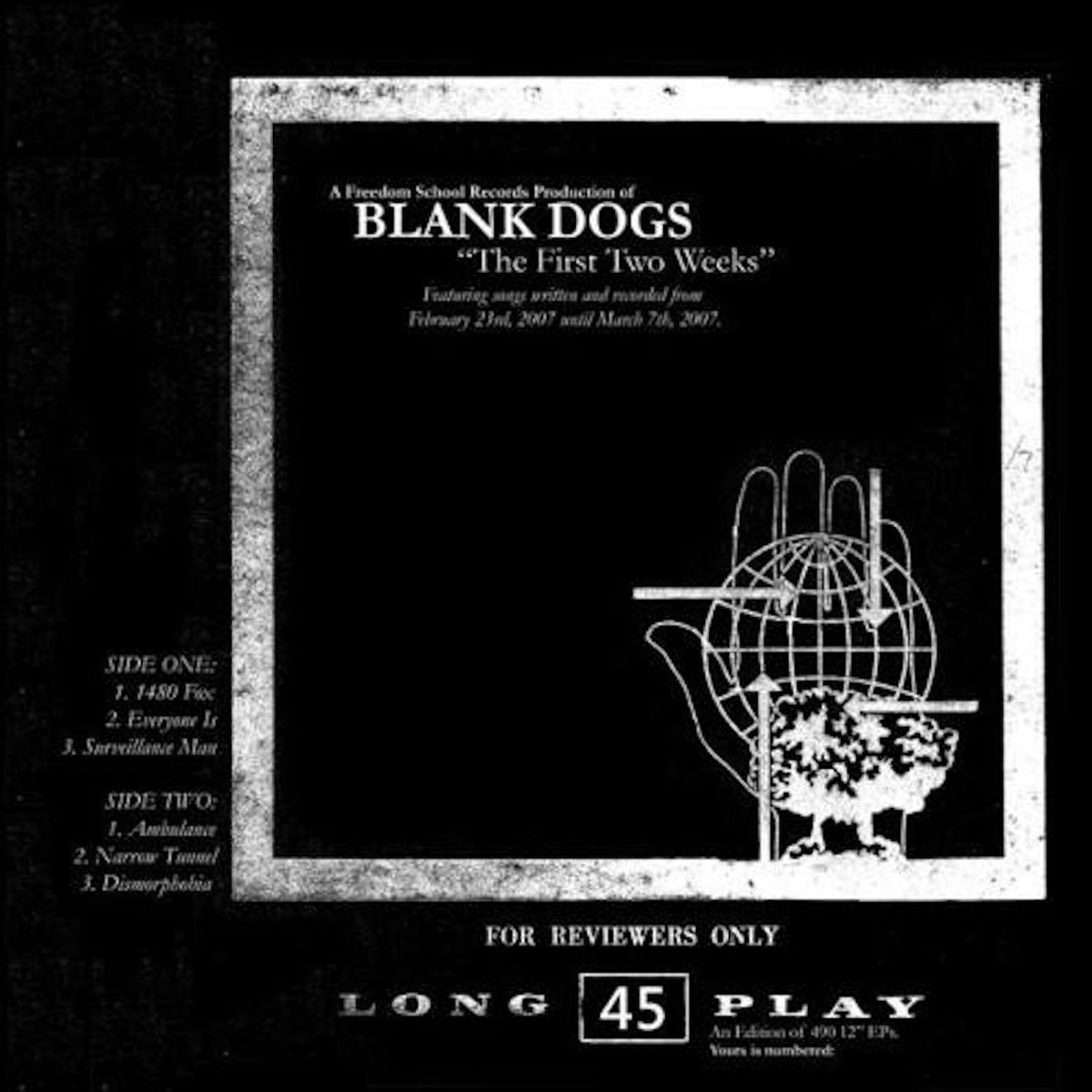 Blank Dogs - The First Two Weeks [Used Vinyl] - Tonality Records