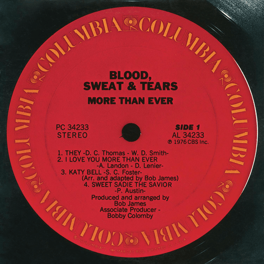 Blood, Sweat & Tears - More Than Ever [Used Vinyl] - Tonality Records