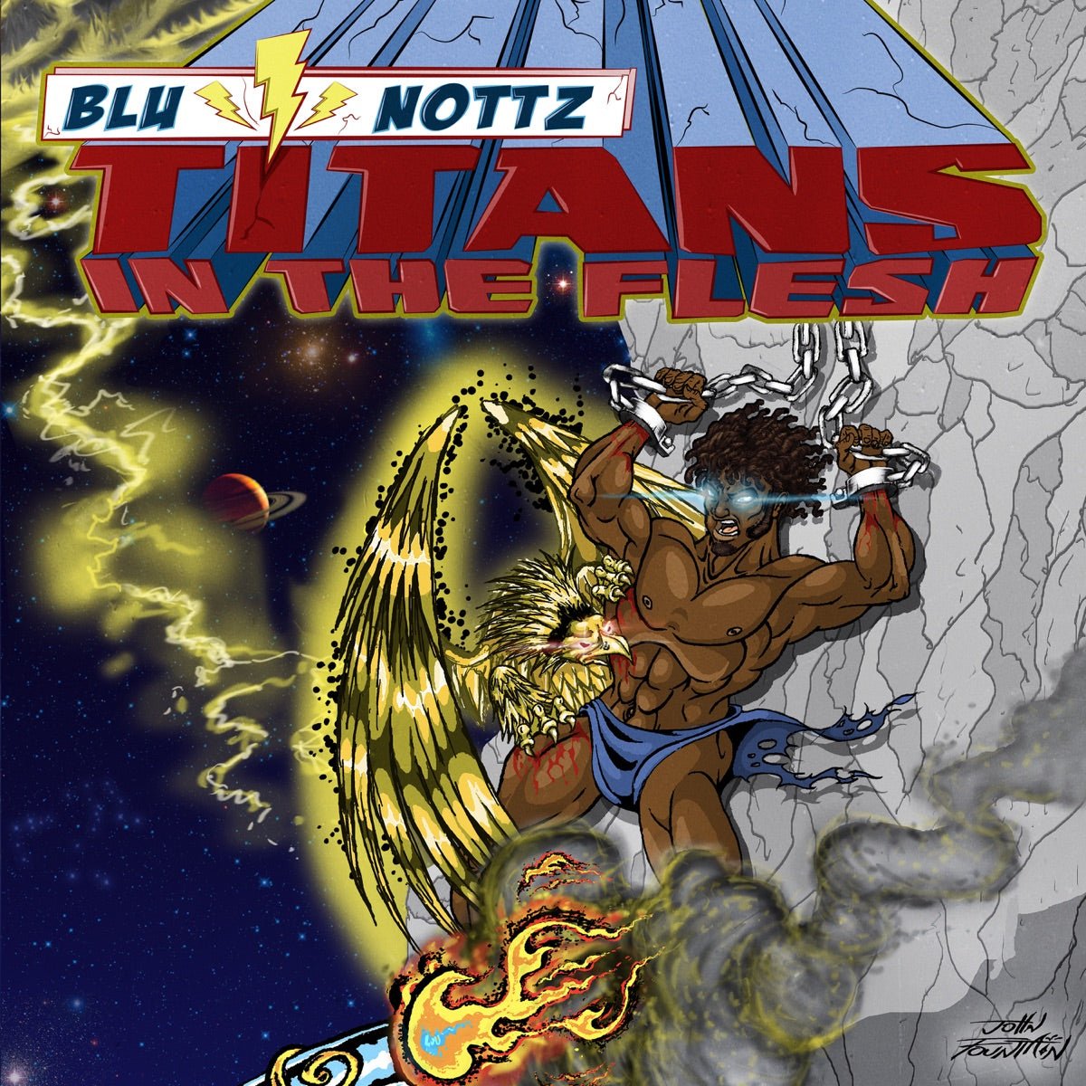 Blu & Nottz - Titans In The Flesh [Used Vinyl] - Tonality Records