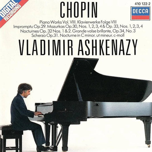 Chopin, Vladimir Ashkenazy - Piano Works Vol. VIII = Klavierwerke Folge VIII [Used Vinyl] - Tonality Records
