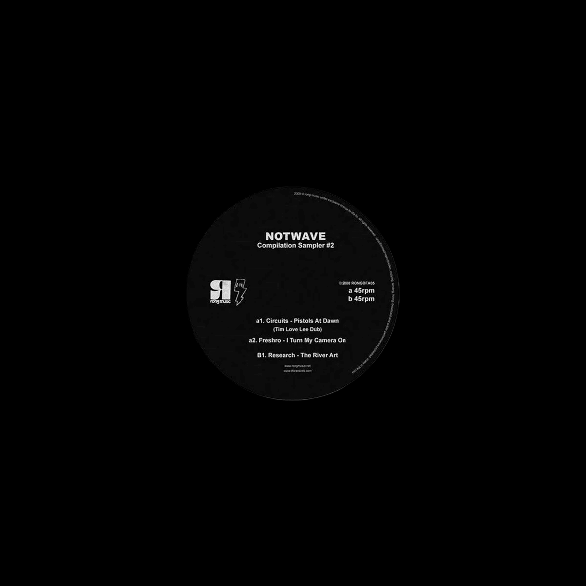 Circuits, Freshro & Research - Notwave: Compilation Sampler 2 [Used Vinyl] - Tonality Records