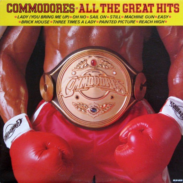 Commodores - All The Great Hits [Used Vinyl] - Tonality Records