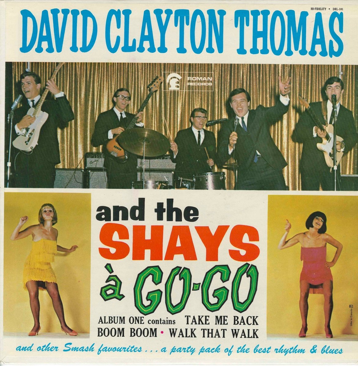 David Clayton Thomas & The Shays - David Clayton Thomas & The Shays À Go - Go [Used Vinyl] - Tonality Records