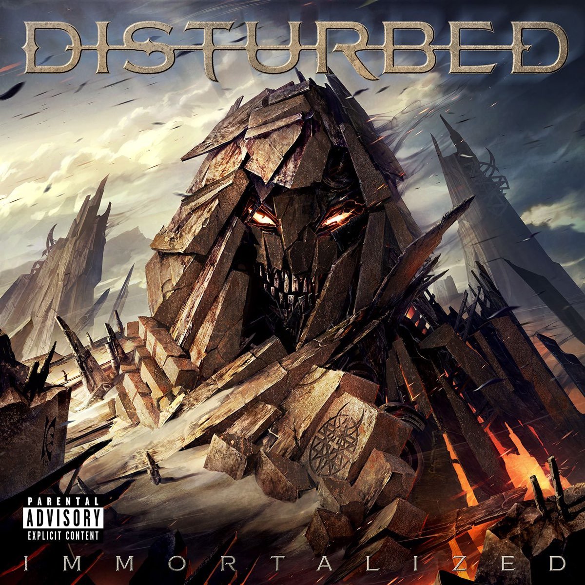 Disturbed - Immortalized [Used Vinyl] - Tonality Records