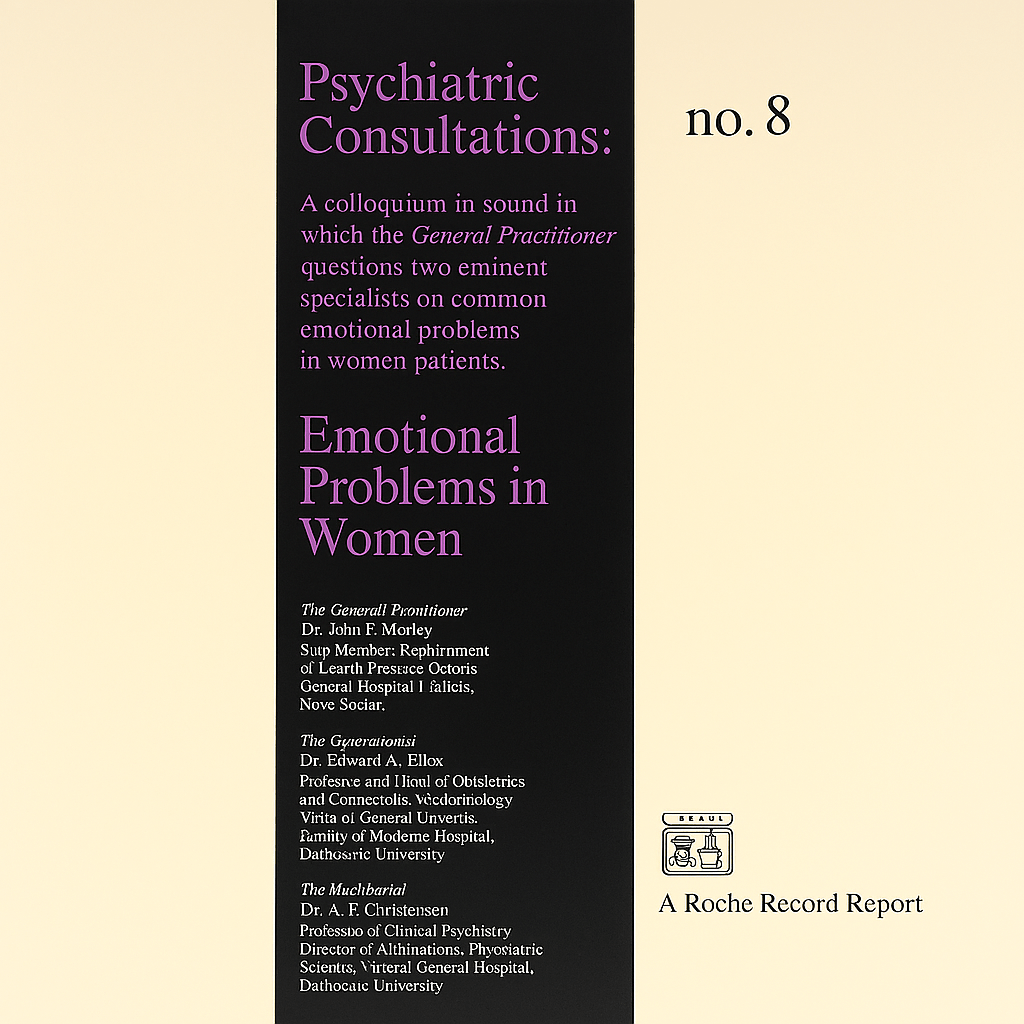 Dr. Marjorie L. Smith, Dr. Harold B. Atlee, Dr. Robert J. Weil - Emotional Problems in Women [Used Vinyl] - Tonality Records