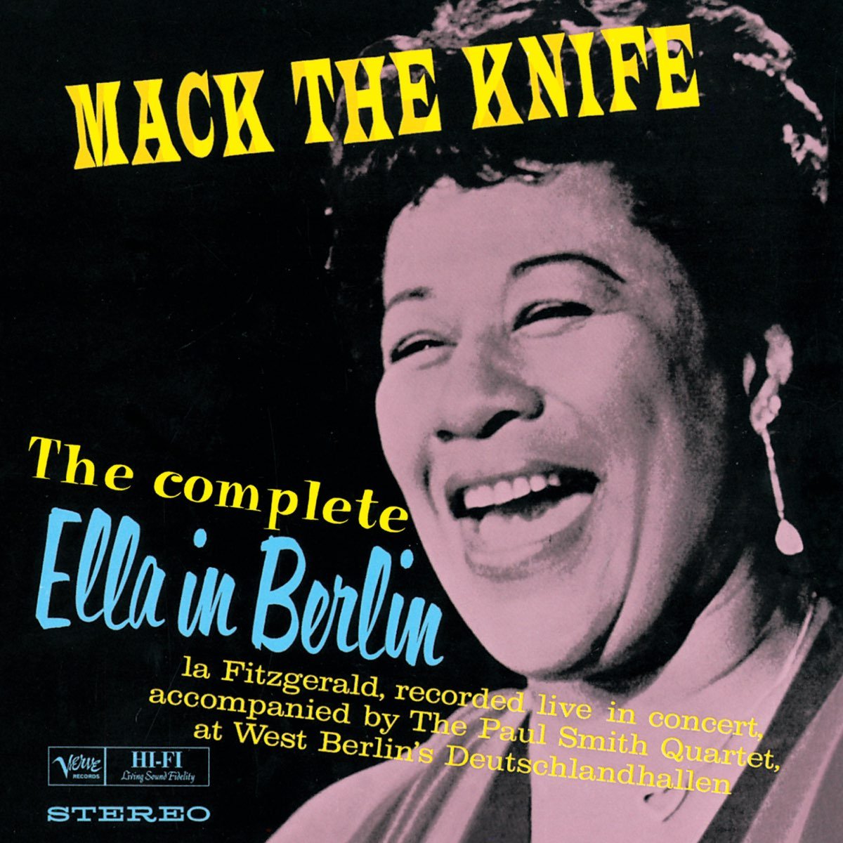 Ella Fitzgerald - Mack the Knife - Ella in Berlin [Used Vinyl] - Tonality Records