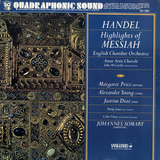 English Chamber Orchestra, Amor Artis Chorale - Highlights Of Handel's Messiah [Used Vinyl] - Tonality Records