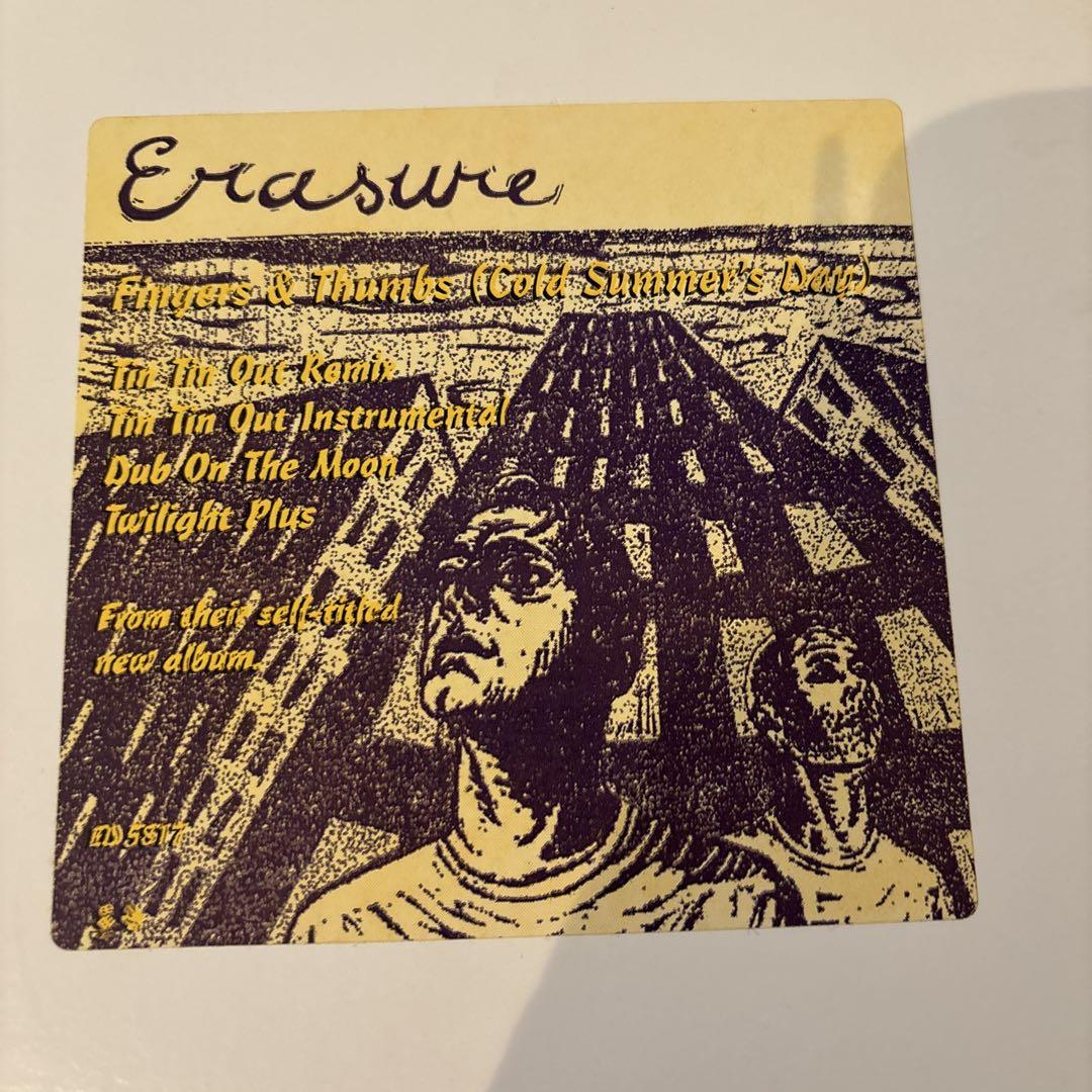 Erasure - Fingers & Thumbs (Cold Summer’s Day) [Used Vinyl] - Tonality Records