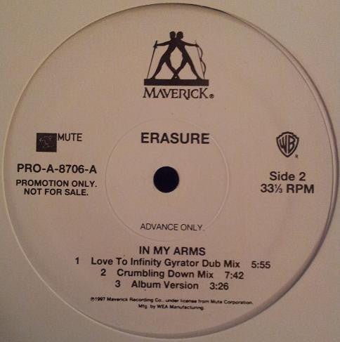 Erasure - In My Arms [Used Vinyl] - Tonality Records