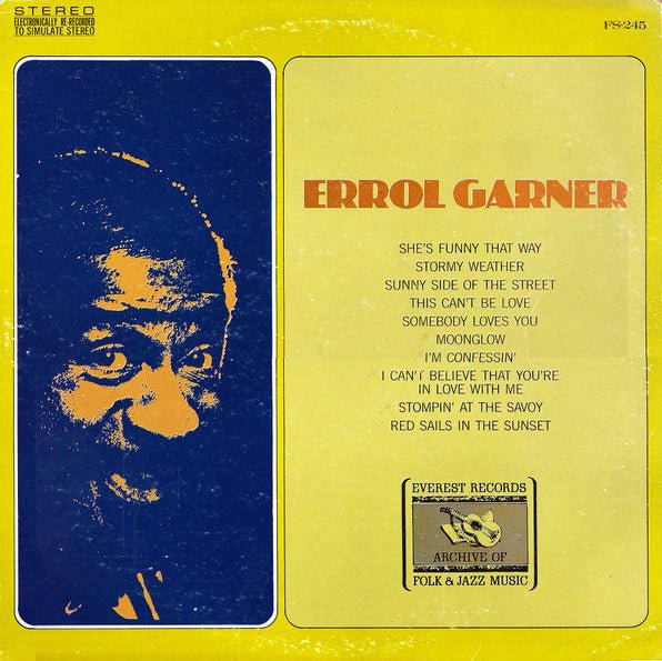 Erroll Garner - Erroll Garner [Used Vinyl] - Tonality Records