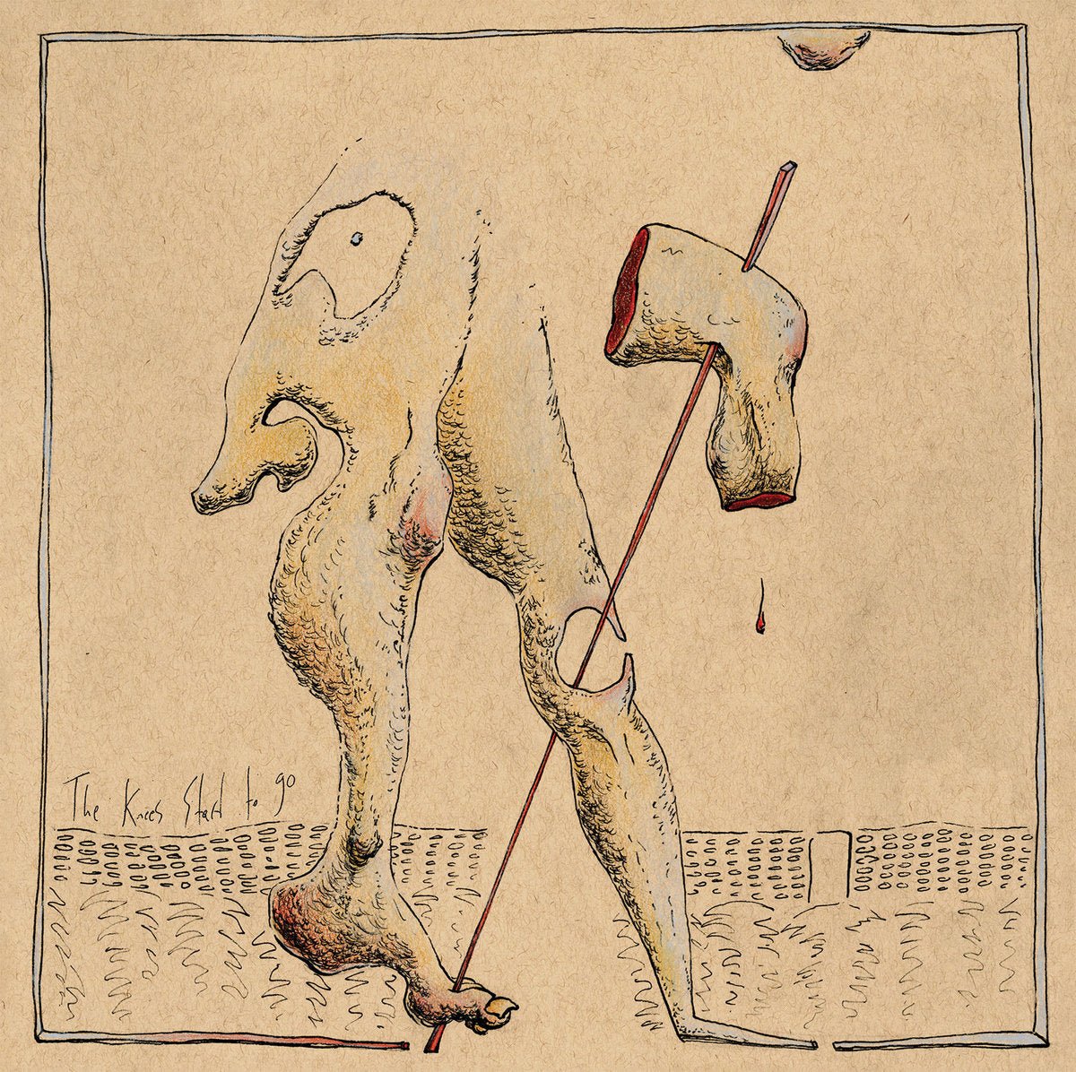 Flanafi with Ape School - The Knees Start to Go [Used Vinyl] - Tonality Records