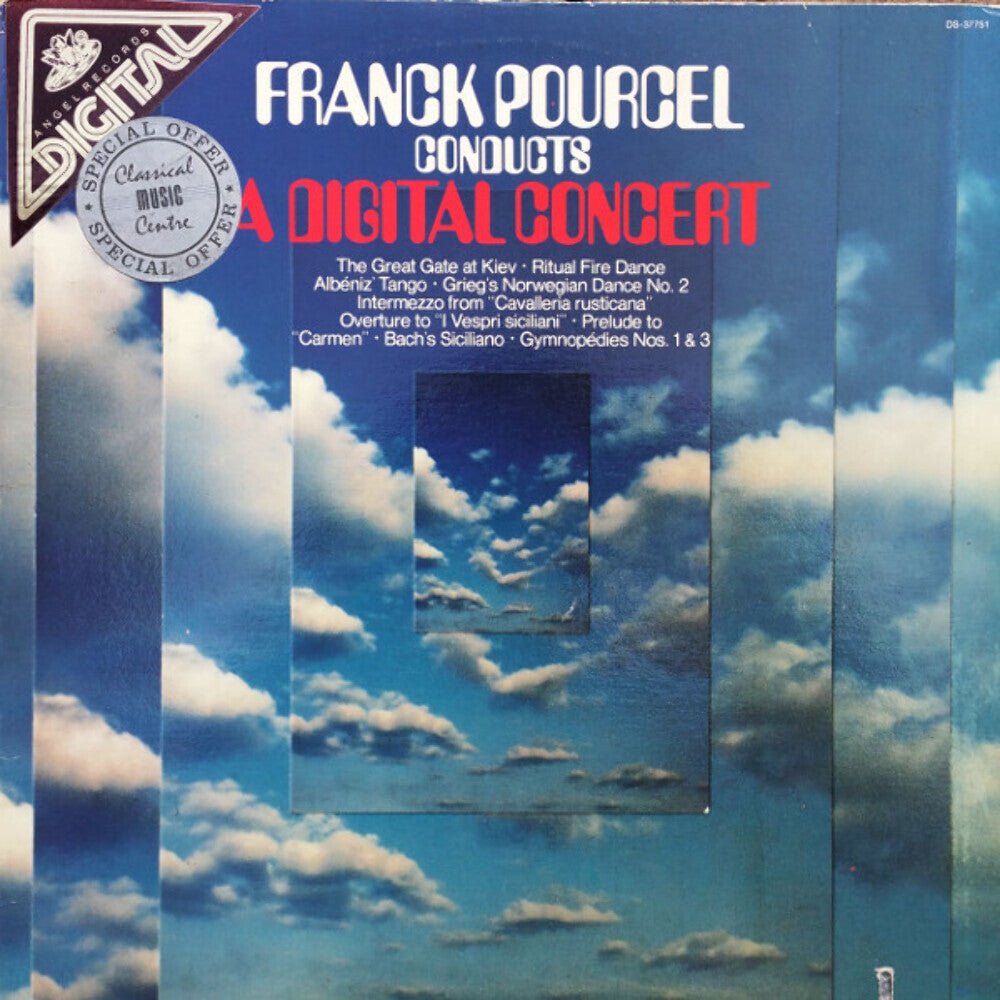 Franck Pourcel and His Orchestra - Franck Pourcel Conducts a Digital Concert [Used Vinyl] - Tonality Records