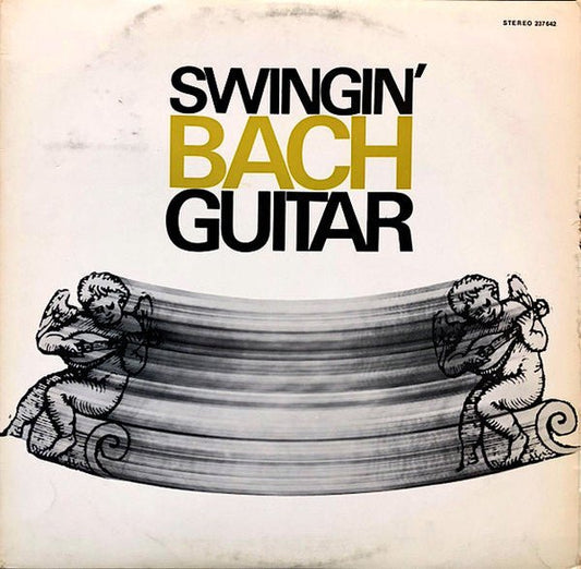 Franz Löffler & Pierre Favre - Swingin' Bach Guitar [Used Vinyl] - Tonality Records