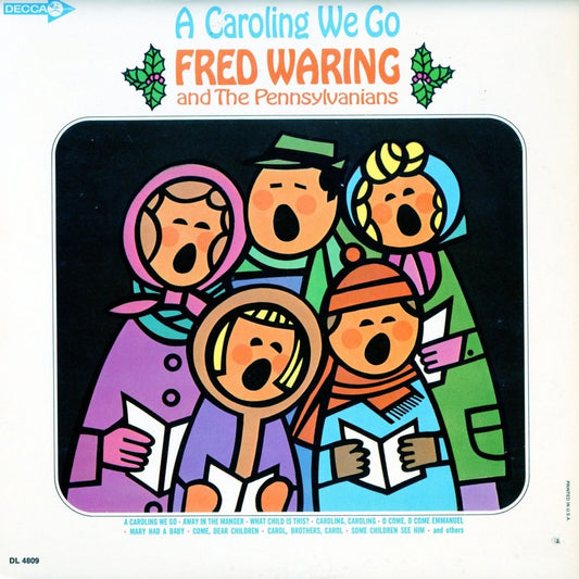 Fred Waring & The Pennsylvanians - A Caroling We Go [Used Vinyl] - Tonality Records