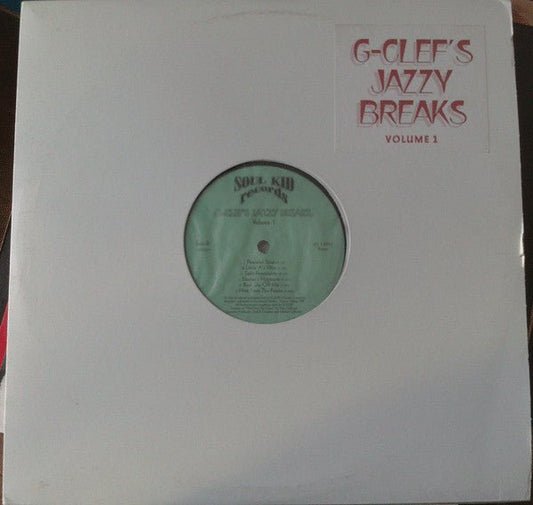 G-Clef - G-Clef's Jazzy Breaks Vol.1 [Used Vinyl] - Tonality Records
