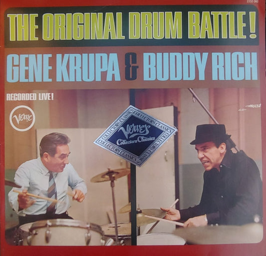 Gene Krupa & Buddy Rich - The Original Drum Battle! [Used Vinyl] - Tonality Records