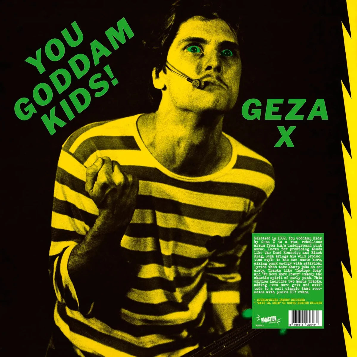 Geza X and The Mommymen - You Goddam Kids! [Used Vinyl] - Tonality Records