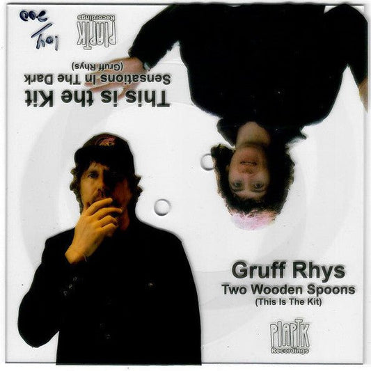 Gruff Rhys & This Is the Kit - Two Wooden Spoons / Sensations in the Dark [Used Vinyl] - Tonality Records