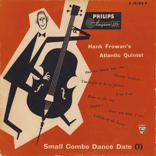 Hank Frowan's Atlantic Quintet - Small Combo Dance Date [Used Vinyl] - Tonality Records