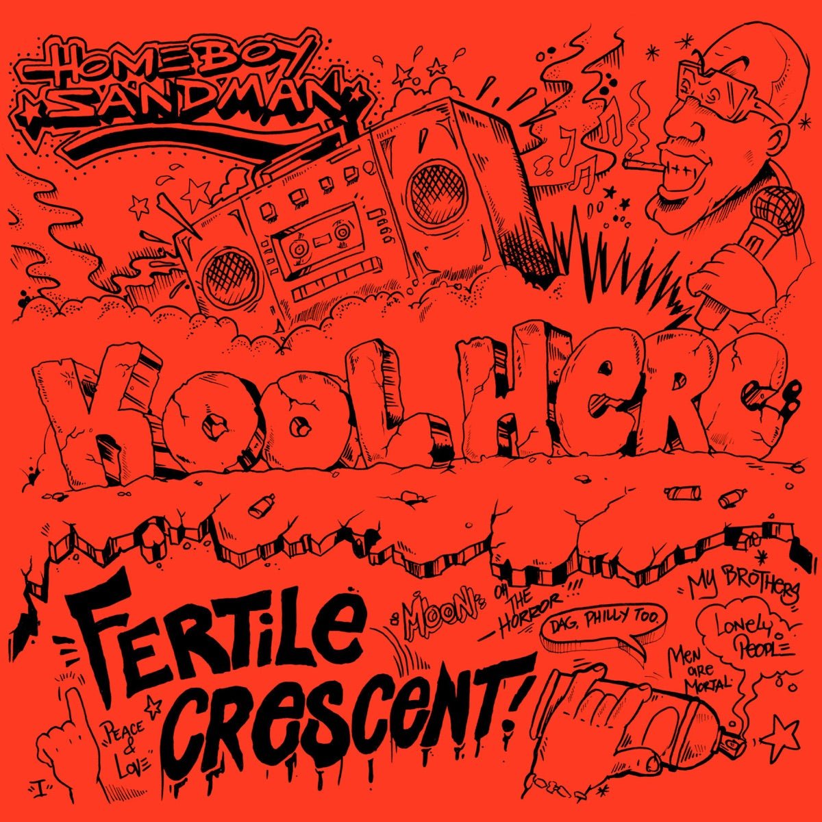 Homeboy Sandman - Kool Herc: Fertile Crescent [Used Vinyl] - Tonality Records